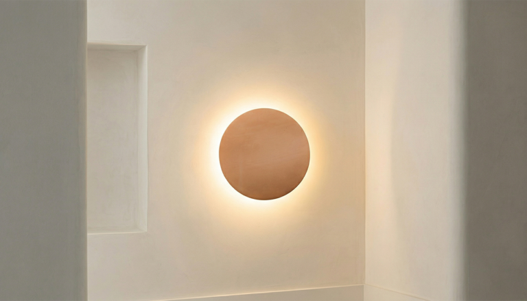 Backlit 13 Inch Wall Sconce by Justice Design Group