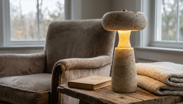 Cave Stone Table Lamp